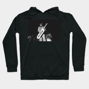 James Brown BW Photograph Hoodie